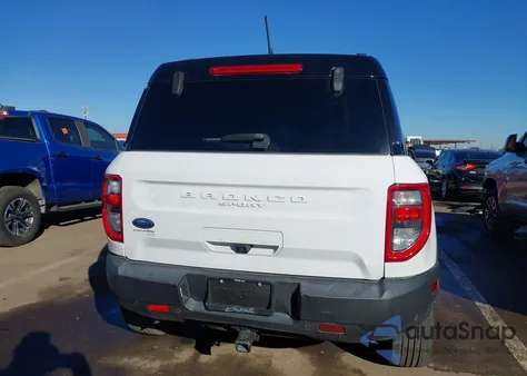 2023 Ford Bronco Sport Badlands z USA, uszkodzony, nr VIN 3FMCR9D93PRD42340